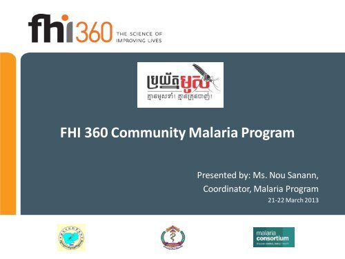 FHI 360 Community Malaria Program