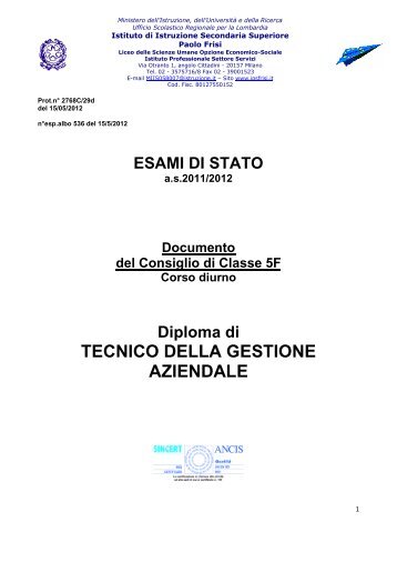 TECNICO DELLA GESTIONE AZIENDALE