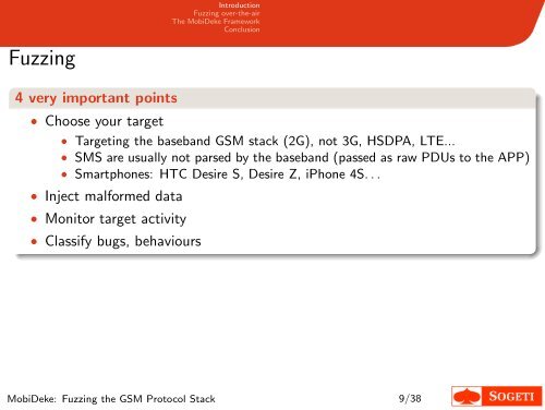 MobiDeke Fuzzing the GSM Protocol Stack