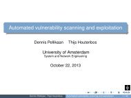 Automated vulnerability scanning and exploitation