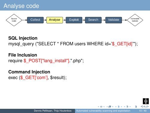 Automated vulnerability scanning and exploitation