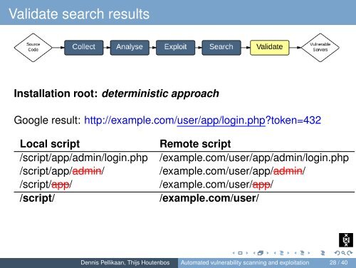 Automated vulnerability scanning and exploitation