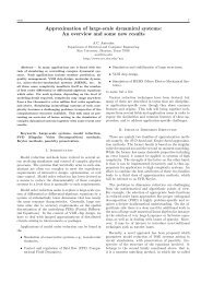 Approximation of large-scale dynamical systems: An overview and ...