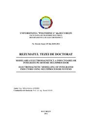 REZUMATUL TEZEI DE DOCTORAT