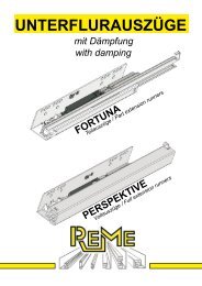 F ortuna - REME Möbelbeschläge GmbH