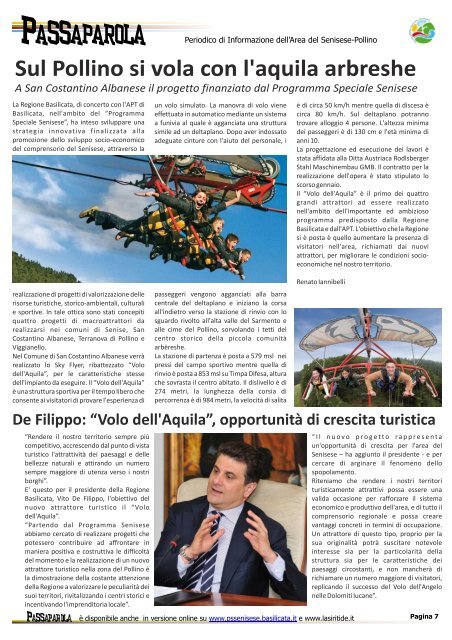 Scarica il Giornale PaSSaparola - La Siritide