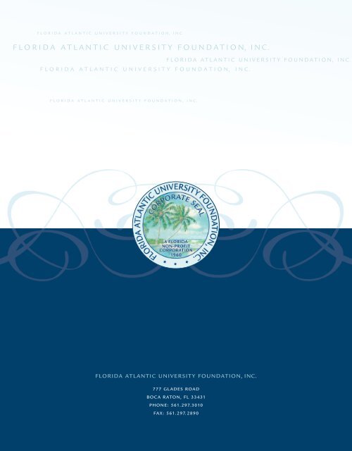 Download this publication as PDF - Florida Atlantic University ...