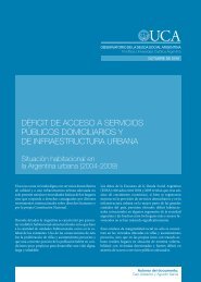 DÃFICIT DE ACCESO A SERVICIOS PÃBLICOS DOMICILIARIOS Y ...