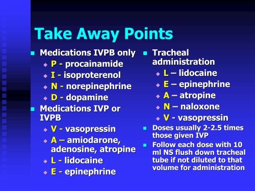 ACLS for the Clinical Pharmacist