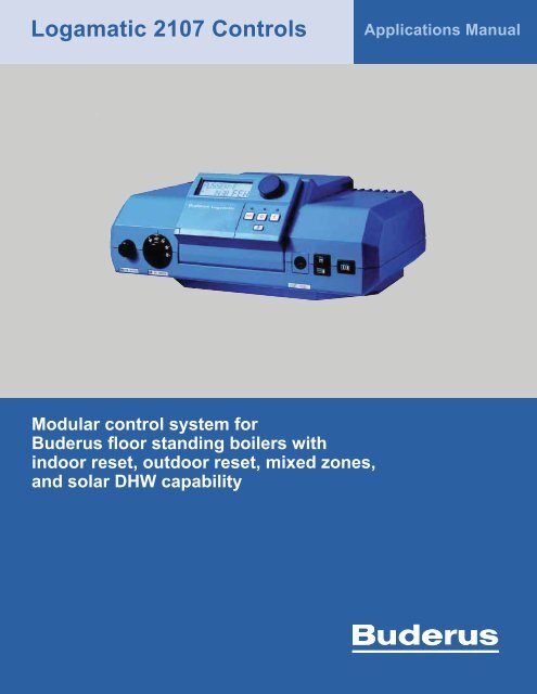 Logamatic 2107 Controls - Buderus