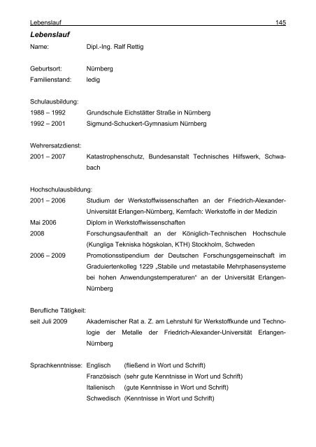 Mathematische Modellierung der Ausscheidung ... - OPUS-Datenbank