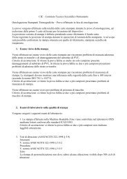 CTSP - Stampanti Termografiche - Test effettuati.pdf - Direzione ...