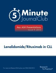 Lenalidomide/Rituximab in CLL
