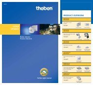 Theben AG - Motion detector & Presence detectors