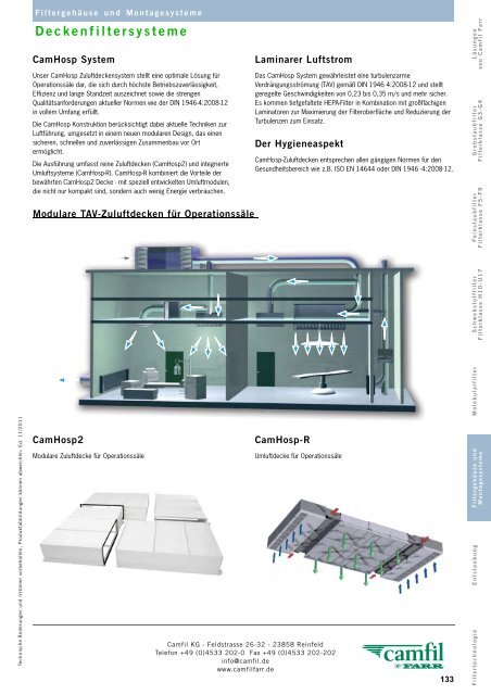 Filterklasse F5 - Camfil Farr