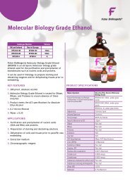 Molecular Biology Grade Ethanol - Fisher Scientific