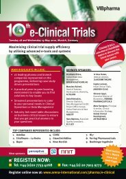 e-Clinical Trials