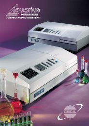 UV:SPECTROPHOTOMETERS