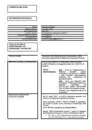 curriculum vitae - ASL CN1