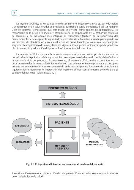 Ingeniería Clínica y Gestión de Tecnología en Salud Avances y Propuestas