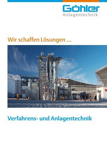 Industrie-Broschüre - Göhler Unternehmensgruppe