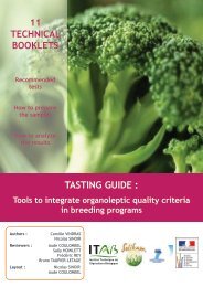 11 TECHNICAL BOOKLETS TASTING GUIDE