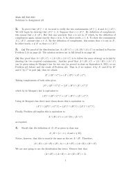 Math 305 Fall 2011 Solutions to Assignment #1 2. To prove that (Ac ...