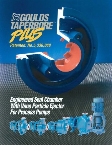 Engineered Seal Chamber With Vane Particle Ejector For Process Pumps