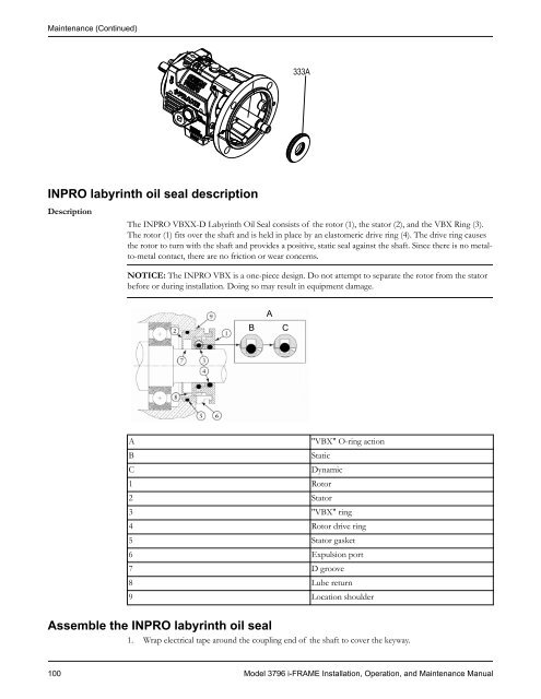 Installation Operation and Maintenance Manual