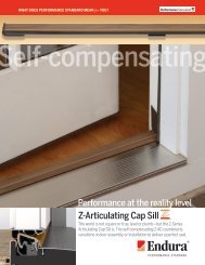 Z Articulating Cap System - Endura Products