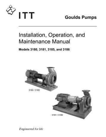 Installation Operation and Maintenance Manual