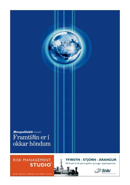 Aukablað Morgunblaðsins 9. febrúar 2007 - Samtök iðnaðarins