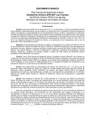 DOCUMENTO BASICO Plan Parcial de Desarrollo Urbano ...