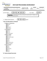 Induced Sputum Processing Worksheet for General Screens ... - CSCC