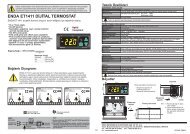 ENDA ET1411 DÄ°JÄ°TAL TERMOSTAT - Birlik Otomasyon Sistemleri