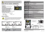 ENDA EDT1411 DÄ°JÄ°TAL TERMOSTAT - Birlik Otomasyon Sistemleri