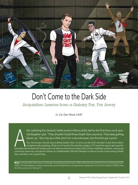 Don't Come to the Dark Side - Defense Acquisition University