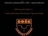 Partnerstvo zamestnávateľov a škôl – úspech budúcnosti