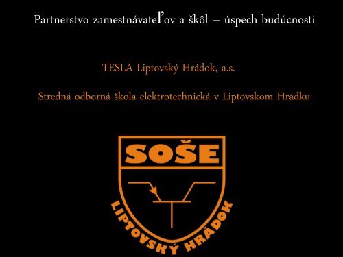 Partnerstvo zamestnávateľov a škôl – úspech budúcnosti