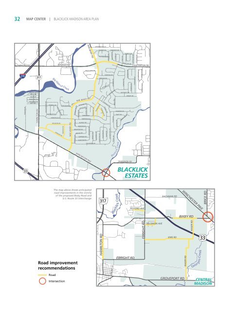 BLACKLICK-MADISON AREA PLAN