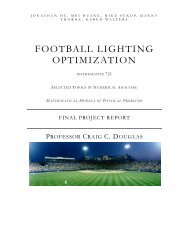 FOOTBALL LIGHTING OPTIMIZATION - MGNet