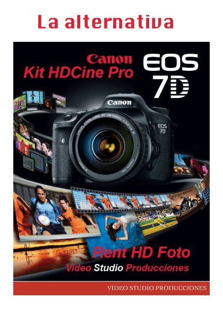 CANON 7D, con un sensor de 18 Megapixeles - Video Studio ...