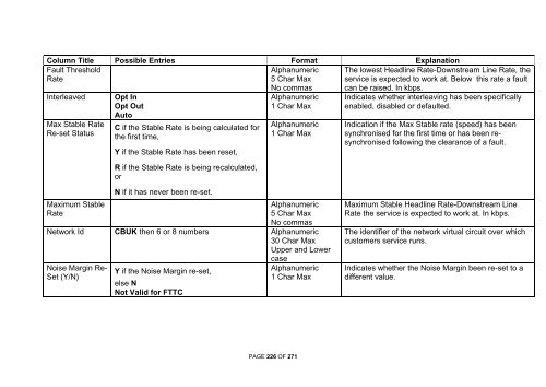 On-Line BBCR User Guide - BT Wholesale