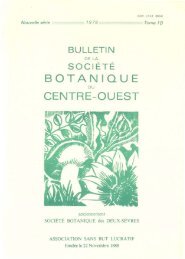 BOTANIQUE CENTRE-OUEST