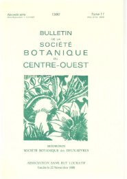 BOTANIQUE CENTRE-OUEST