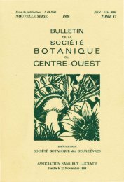 BOTANIQUE CENTRE-OUEST