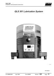 QLS 301 Lubrication System