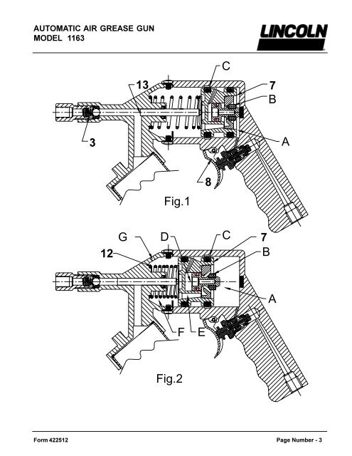 Air Grease Gun - Series "A" - SEC D7 - PAGE 1