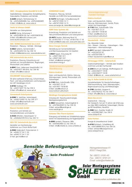 Die Saubermänner des schmutzigen Stroms - Sonnenzeitung