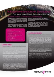 Magnetoresistive Sensors